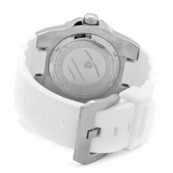 Swiss Legend Mens Expedition White Dial White Silicon Watch