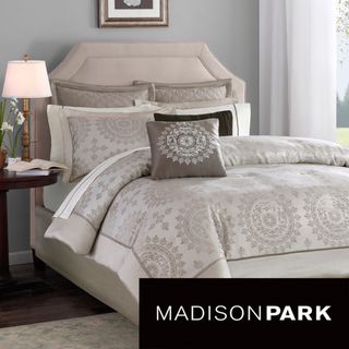 Madison Park Sausalito 12 piece Bed in a Bag with Sheet Set