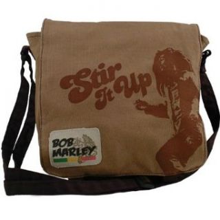 Bob Marley   Stir Messenger Bag 17 X 19 Clothing