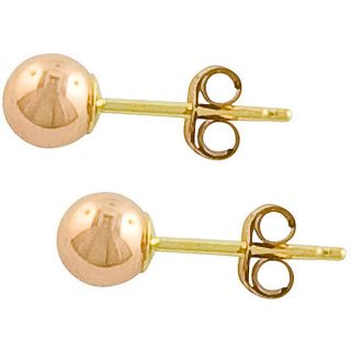 Fremada 14k Pink Gold 4 mm Ball Earrings Today $28.49 4.2 (51 reviews