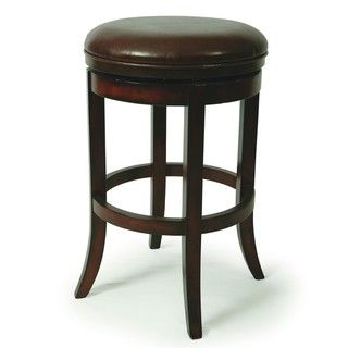 Timberview 26 inch Backless Swivel Counter Stool