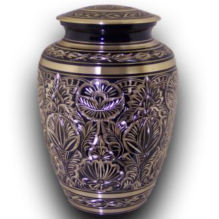 Star Legacys Royal Brass Medium Pet Urn for Pets Up to 45 Pounds