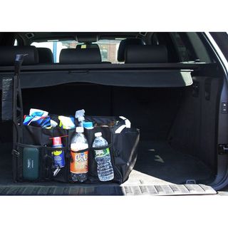 Car Trunk Storage Foldable Portable Black Cargo Organizer
