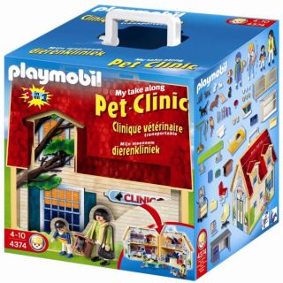 Playmobil Clinique Vétérinaire Transportable   Achat / Vente UNIVERS