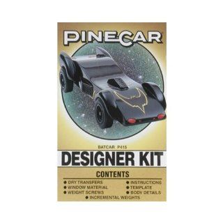 PineCar Derby Racers Designer Kit Batcar Toys & Games