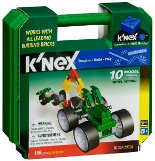  Knex Wheel Action 10 Model Building Set  154 pcs Toys & Games