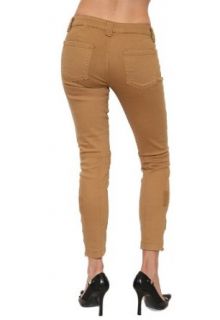 Womens Vince Zip Zip Skinny Jean in Latte Size 26