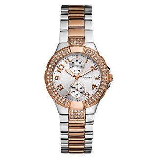 Guess Womens In the Round Two Tone Stainless Steel Watch Today $104