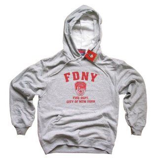 FDNY Hoodie Sweatshirt New York City Fire Department Screen Printed