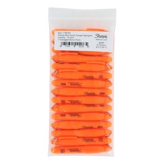 Sharpie Accent Orange Mini Highlighters (Pack of 15)