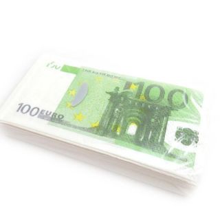 Paquet de mouchoirs Billet de 100 euros   Une petite touche dhumour