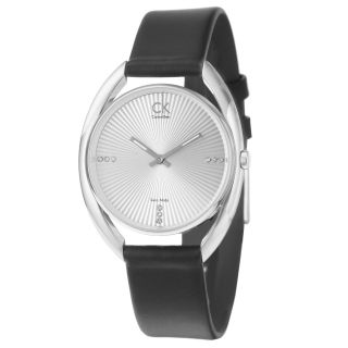 Calvin Klein Womens Ridge Stainless Steel Watch Was $219.99 Today