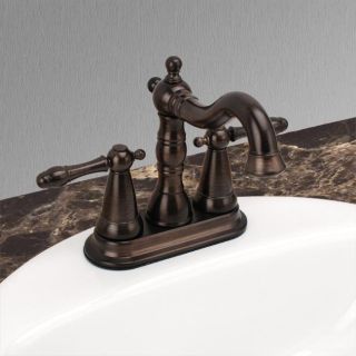 Fontaine Monarch Centerset Oil Rubbed Bronze Bathroom Faucet