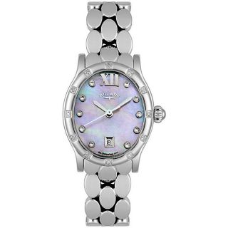 Rotary Womens Rocks Diamond Stainless Steel Watch