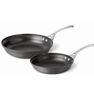 Calphalon Contemporary Nonstick 10  and 12 Inch Omelet Pans, Set of 2