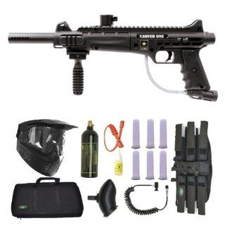 US Army Carver One Sniper Paintball Gun Kit   Black