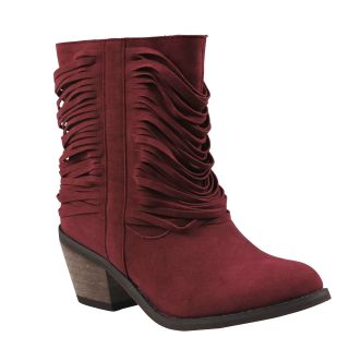Refresh Womens Makay Fringe Western Boots Today $41.99