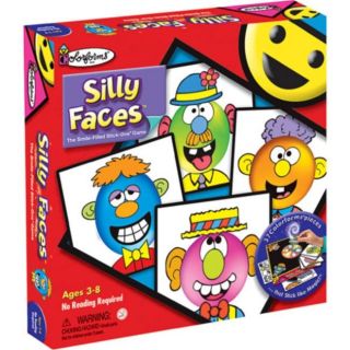 Colorforms Peel and stick Silly Faces Game