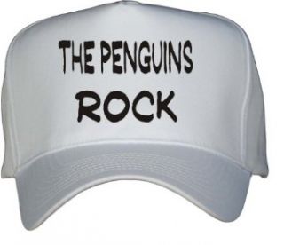 The Penguins Rock White Hat / Baseball Cap Clothing