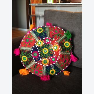 Traditional Mandara Indian 14 inch Pouf (0) Today $38.99
