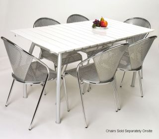 Durio White Outdoor Table