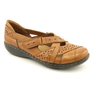 Clarks Womens Ashland Rivers Leather Casual Shoes   Wide Today $89