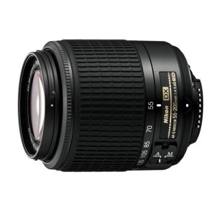 Nikon 55 200 mm f4 5.6G ED AF S DX Nikkor Zoom Lens