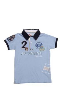 Junior Polo Shirt ARGENTINA, Color Light Blue, Size 164 Clothing