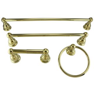 Price Pfister Georgetown Polished Brass Bath Accessory Kit Today $119