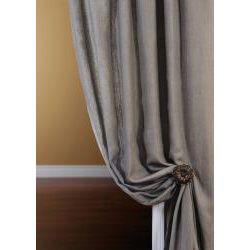 Signature Greystone Linen 108 inch Curtain Panel
