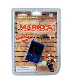 Super Mario Brothers Keychain Game