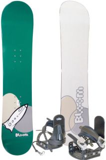 Kids Bloom 111cm Snowboard with Bindings