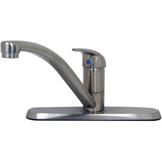 Price Pfister Stainless Steel Single handle Kitchen Faucet Today $80