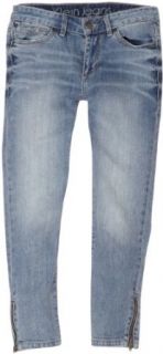 Calvin Klein Jeans Womens Crop Jean With Ankle Zipper