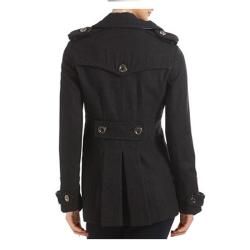Miss Sixty Military Style Double Breasted Pea Coat