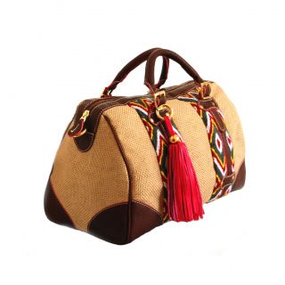 Genuine Leather Alessa Wayuu Handbag Today $216.99