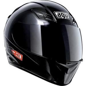 AGV K3 Helmet   2X Large/Black    Automotive