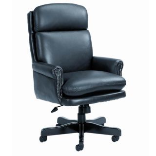 Boss Black Bonded Leather Plush Executive Chair Today $357.21 3.6 (5