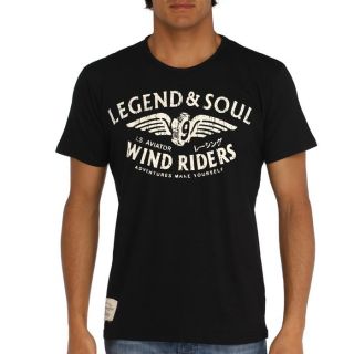 LEGEND&SOUL T Shirt Homme Noir Noir   Achat / Vente T SHIRT LEGEND