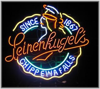 Leinenkugels Chippewa Falls Neon Bar Sign