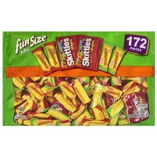 Skittles/Starburst Fun Size Mix   172 ct Grocery