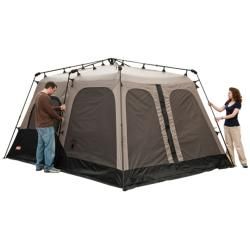 Coleman Black and Gray Instant Two room Eight person Tent (14 x 8