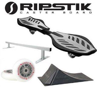 Razor Ripstik Silver Caster Board Skate Board w/ Deluxe