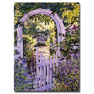 David Lloyd Glover Country Garden Gate Canvas Art Today $52.99 Sale