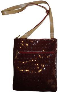 Arcadia Purse Handbag Leather Crossbody Polo Red/Natural Shoes