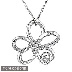 diamond accent flower necklace msrp $ 219 78 today $ 93 99 $ 119 99