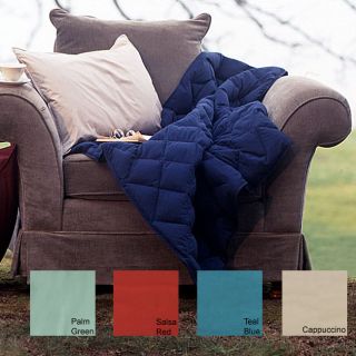 Oversized 230 Thread Count Natural Down Throw