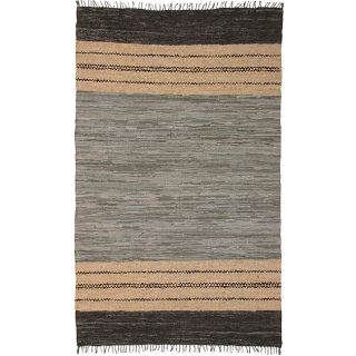 Chindi Grey Leather Rug (5 x 8) Today $71.99 3.3 (7 reviews)