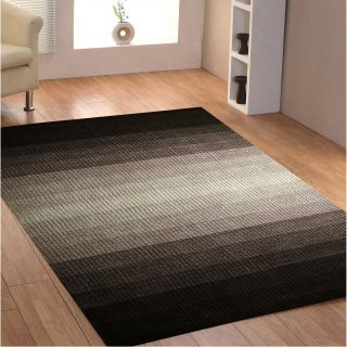Hand tufted Rays Grey Wool Rug (4 x 6) Today $116.75