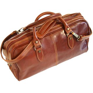 Floto Leather Vecchio Brown Venezia Mini Duffel Bag